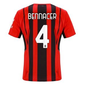 Camisola AC Milan Bennacer 4 1º Equipamento 2021 2022