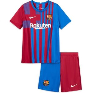 Camisola FC Barcelona Criança 1º Equipamento 2021-22