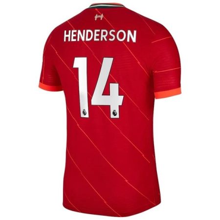Camisola Liverpool Henderson 14 1º Equipamento 2021 2022